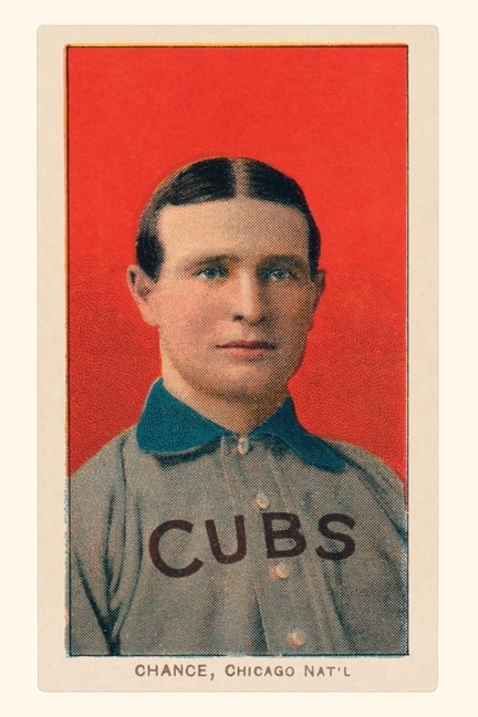 Front cover_Vintage Journal Early Baseball Card, Frank Chance