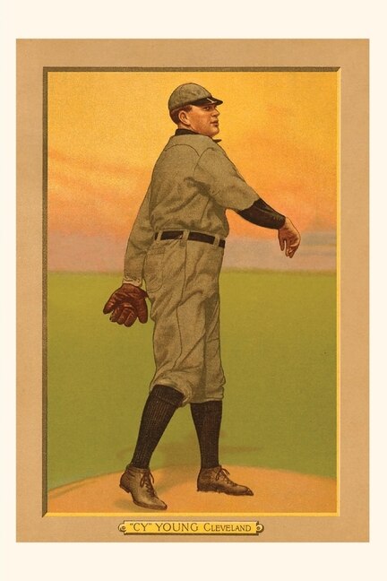 Front cover_Vintage Journal Early Baseball Card, Cy Young