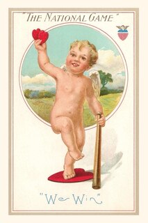 Front cover_Vintage Journal The National Game, We Win Cherub