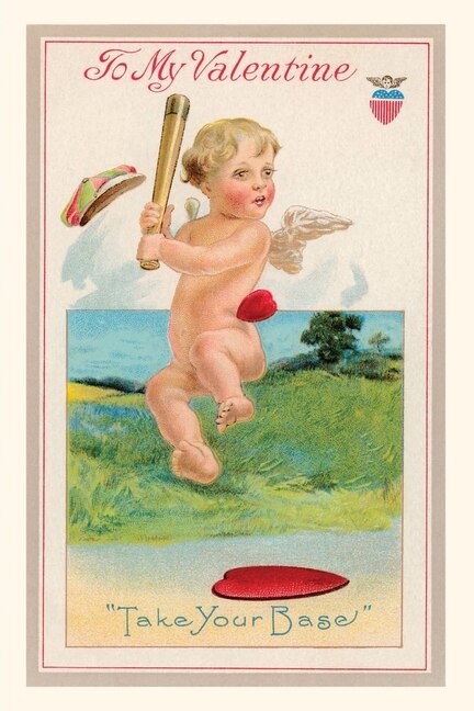 Front cover_Vintage Journal Take your Base, Cupid at Bat