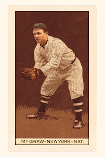 Front cover_Vintage Journal Early Baseball Card, John McGraw