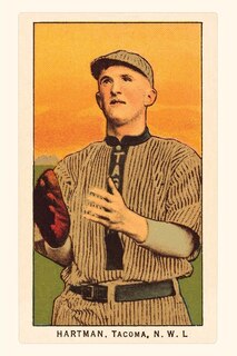 Front cover_Vintage Journal Early Baseball Card, Hartman