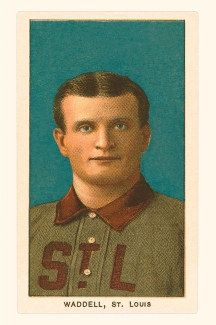 Front cover_Vintage Journal Early Baseball Card, Rube Waddell