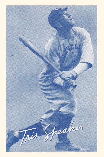 Front cover_Vintage Journal Tris Speaker, Baseball Player