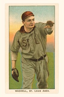 Front cover_Vintage Journal Early Baseball Card, Rube Waddell