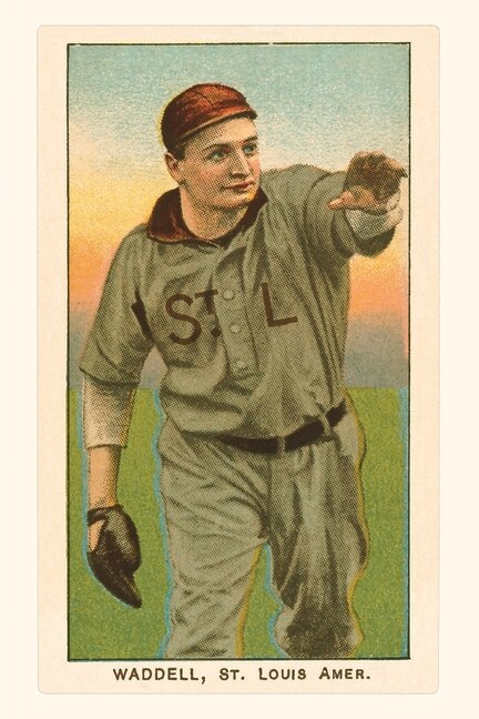 Front cover_Vintage Journal Early Baseball Card, Rube Waddell