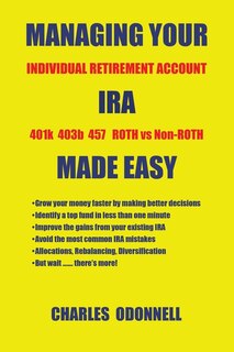 Couverture_Managing Your Ira Made Easy