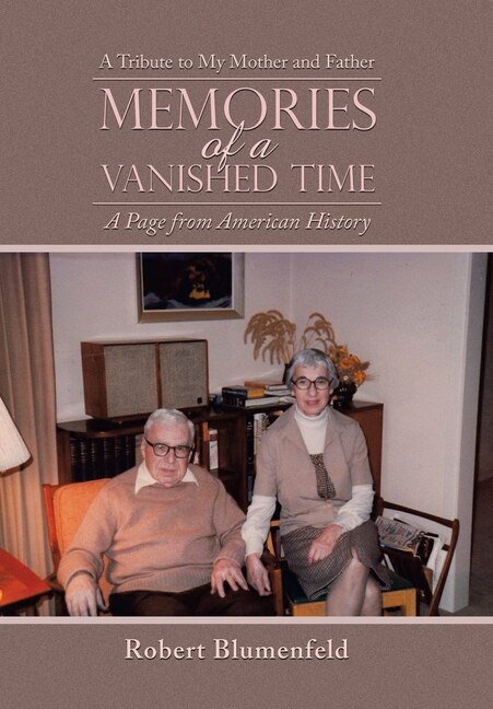 Front cover_Memories of a Vanished Time
