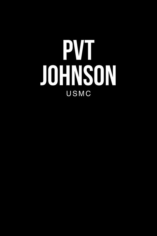 Front cover_Pvt Johnson
