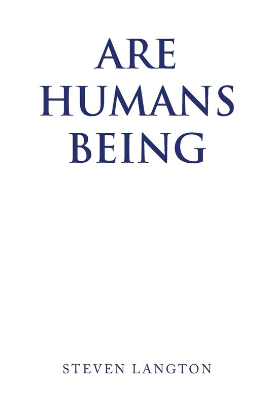 Front cover_Are Humans Being