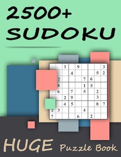 Front cover_2500+ Sudoku - Huge Puzzle Book