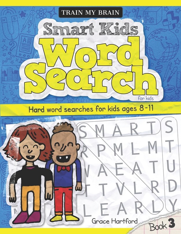 Front cover_Smart Kids Word Search for Kids