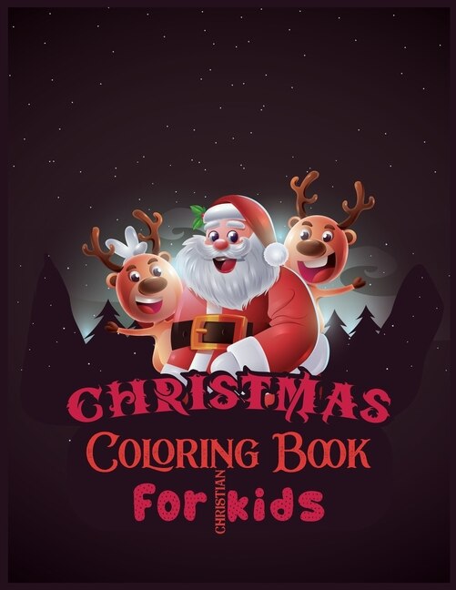 Front cover_Christmas Coloring Book For Christian Kids