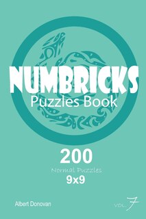 Front cover_Numbricks - 200 Normal Puzzles 9x9 (Volume 7)