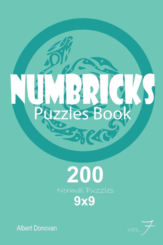 Front cover_Numbricks - 200 Normal Puzzles 9x9 (Volume 7)