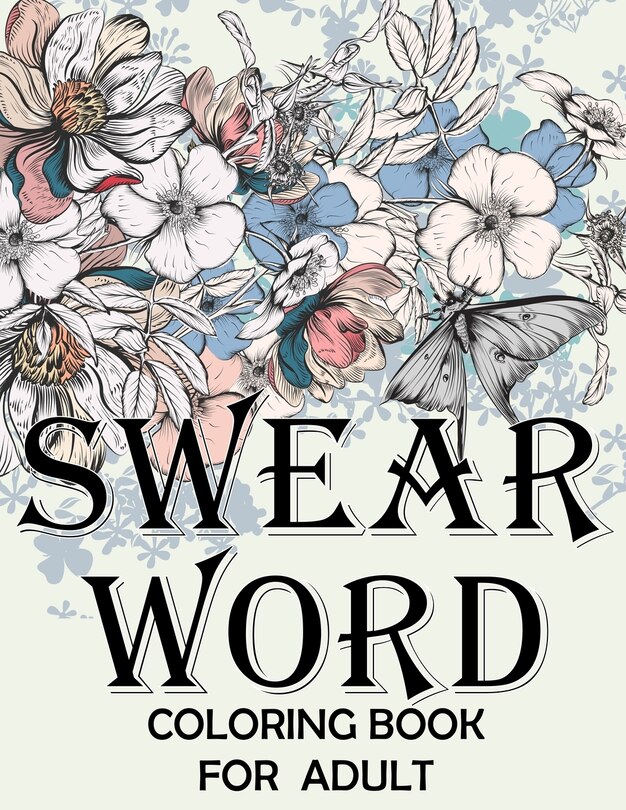 Front cover_Swear word coloring book for adult.