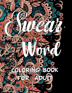 Front cover_Swear word coloring book for adult.