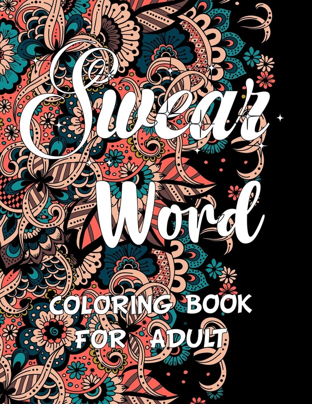 Front cover_Swear word coloring book for adult.