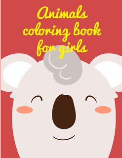 Couverture_Animals Coloring Book For Girls