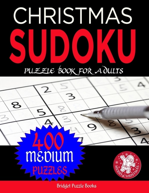 Couverture_Christmas Sudoku Puzzles for Adults