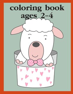 Front cover_Coloring Book Ages 2-4
