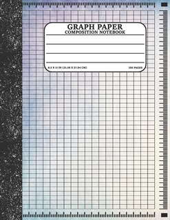 Front cover_Graph Paper Composition Notebook