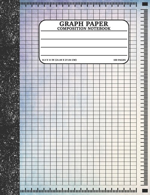Front cover_Graph Paper Composition Notebook