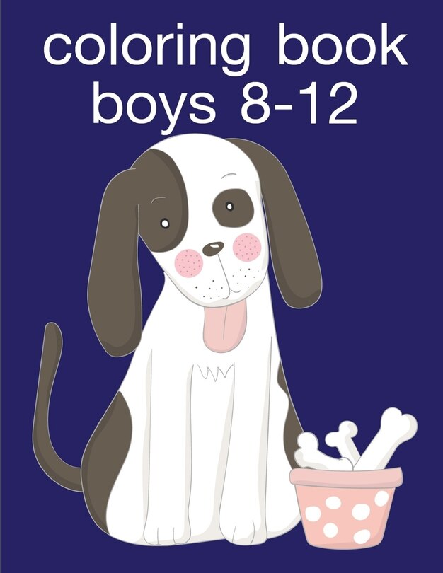 Couverture_Coloring Book Boys 8-12