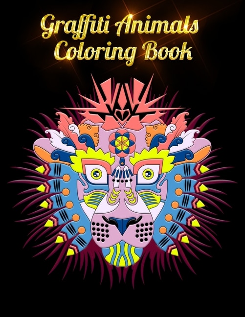 Couverture_Graffiti Animals Coloring Book
