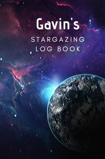 Front cover_Gavin's Stargazing Log Book