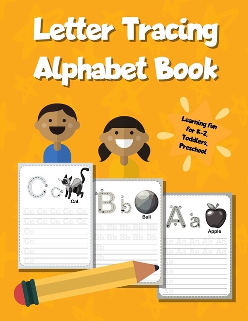 Front cover_Letter Tracing Alphabet Book