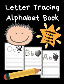 Front cover_Letter Tracing Alphabet Book