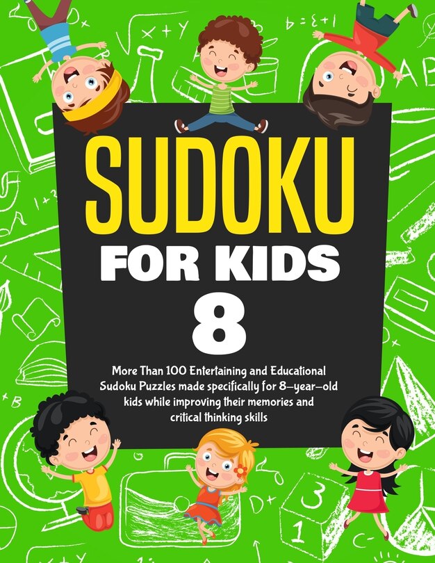 Front cover_Sudoku for Kids Age 8