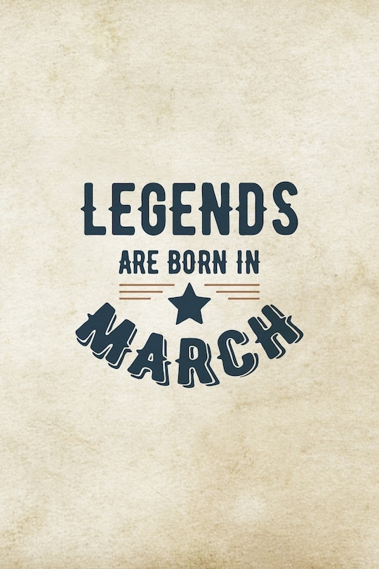 Couverture_Legends Are Born In March