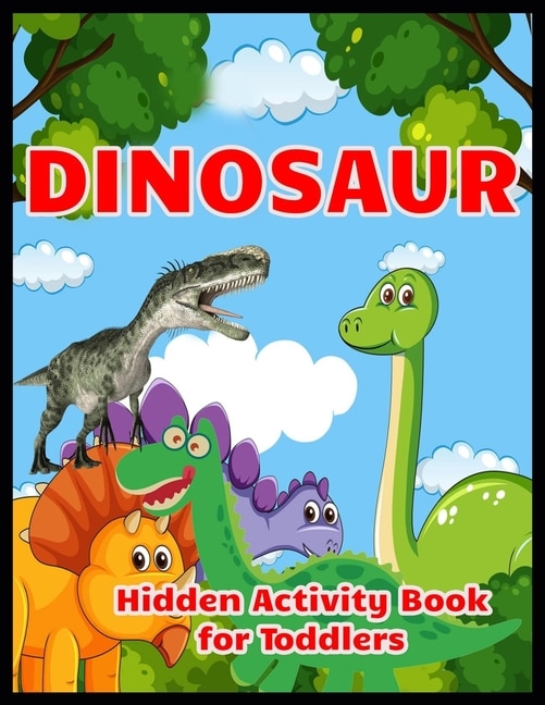 Front cover_DINOSAUR Hidden Activity Book for Toddlers