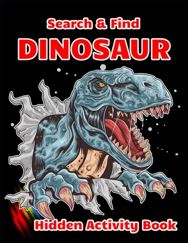 Couverture_Search & Find DINOSAUR Hidden Activity Book