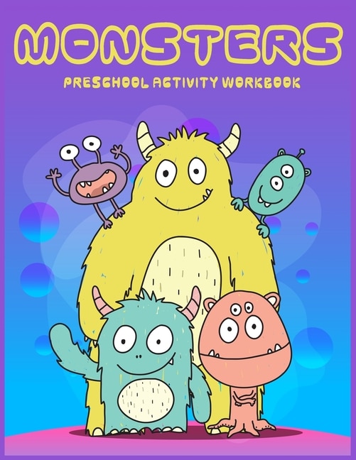 Couverture_Monster Preschool activity Workbook