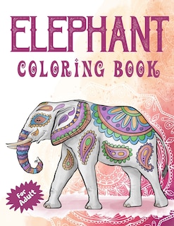 Couverture_Elephant Coloring Book for Adults