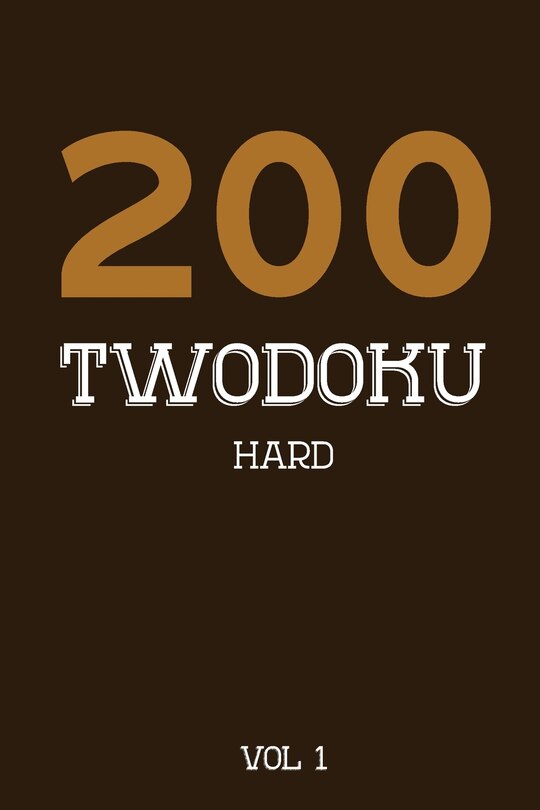 Front cover_200 Twodoku Hard Vol 1
