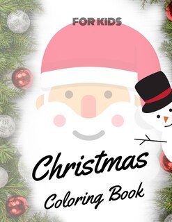 Front cover_Christmas Coloring Book for Kids
