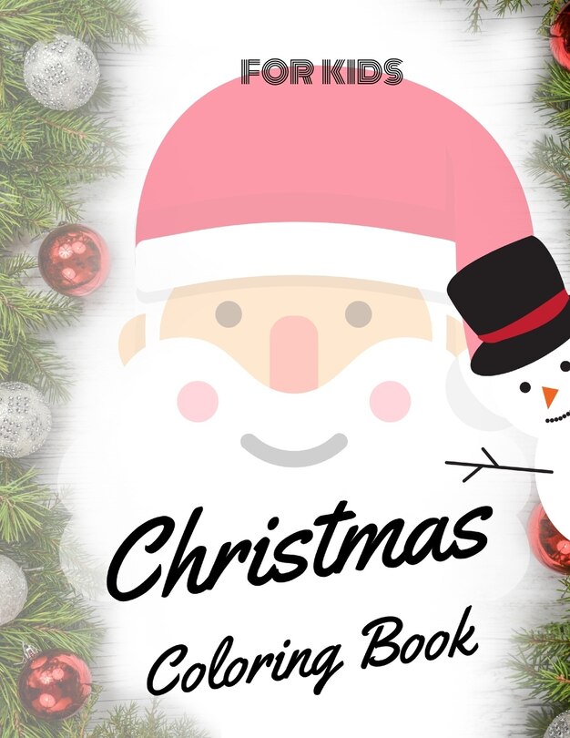Front cover_Christmas Coloring Book for Kids