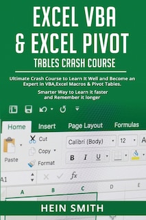 Front cover_Excel VBA & Excel Pivot Tables Crash Course