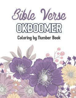 Front cover_Bible Verse OkBoomer Coloring by Number Book