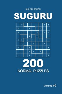 Front cover_Suguru - 200 Normal Puzzles 9x9 (Volume 6)
