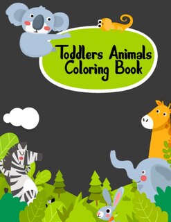 Couverture_Toddlers Animals Coloring Book
