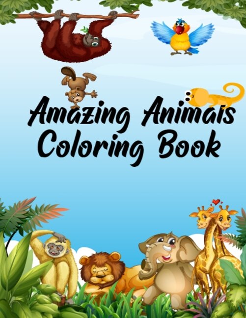 Couverture_Amazing Animals Coloring Book