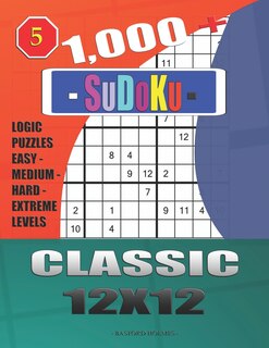 Couverture_1,000 + Sudoku Classic 12x12
