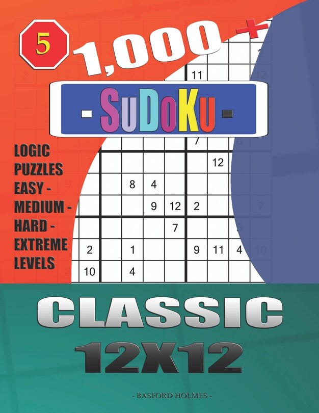 Couverture_1,000 + Sudoku Classic 12x12