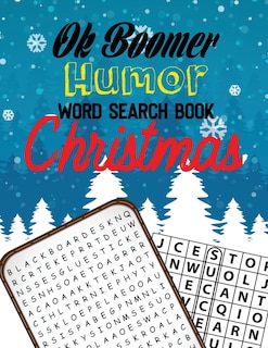 Front cover_OK Boomer Humor Word Search Book Christmas