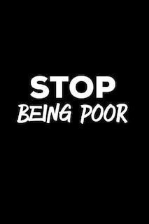 Front cover_Stop Being Poor